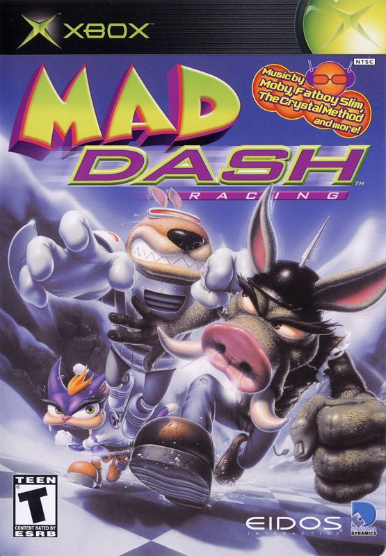 Mad Dash Racing box art for Xbox